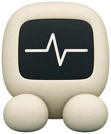 patient zero, the cream bot, sitting up in bed